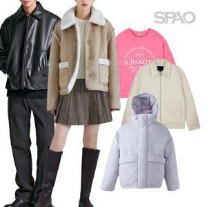 [스파오](25%+N%쿠폰)품절대란 스파오FW 패딩/플리스/코트/패쪼/맨투맨/니트/슬랙스 외 추위대비템 빅스특가전