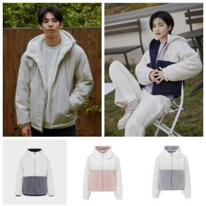 [POLHAM](현대백화점)폴햄POLHAM남여 리버서블 플리스 후드 패딩점퍼 2종 택1 (PHE4JP2370/3370)