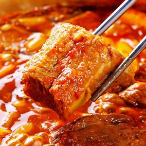 동인동 매운 돼지갈비찜 1kg+1kg (총 2kg)+선착순 진미채밥식해 증정 매콤칼칼 돼지갈비 양념 찜갈비