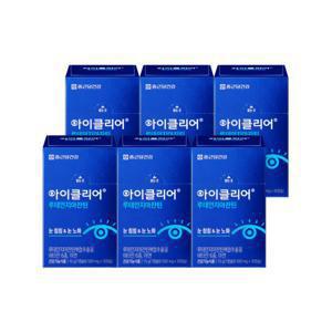 아이클리어 아이클리어 루테인 지아잔틴 6박스 (6개월분)