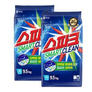 스파크 스파크 스마트클린 세탁세제 9.5Kg 1+1