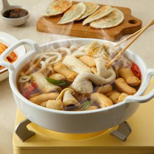 아빠식당 연육83% 밀가루없는 어묵탕 230g 4팩(+간장와사비 증정)