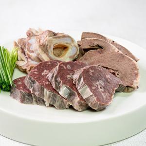 쵱선생 국내산 1등급 돼지내장 허파 염통 울대 (3+1 이벤트) 1kg 내외 한마리분