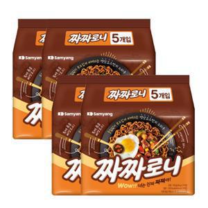 짜짜로니 삼양 짜짜로니 20입 (5입 x 4개) /멀티팩