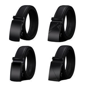 1+1 이지락 프리미엄 소가죽 블랙메탈 자동버클 남성 정장 캐주얼 벨트