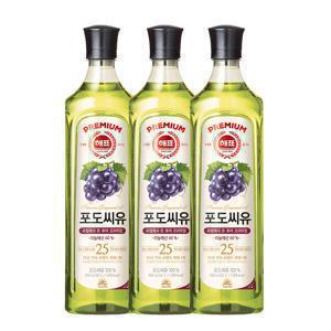 사조해표 사조해표 포도씨유 900ml 3개