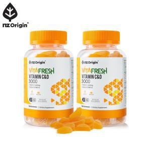[엔젯오리진]비타프레쉬 귤젤리 비타민CD 3000 100구미X2통/옥션 단독 용량 업그레이드