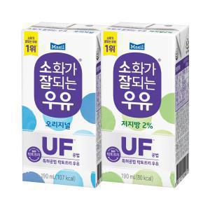 [소화가잘되는우유]매일 소화가 잘되는 우유(락토프리) 오리지널/저지방 190ML 24팩