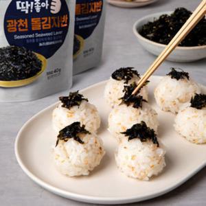 (신선집중) 딱좋아 광천 돌김자반40gX10봉