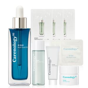 케어놀로지 리블루 나이트 페이셜 오일 50ml/모로코 블루탄지/호호바 보습 진정 오일