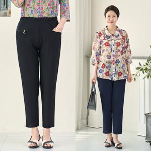 [엄마옷  새미와플밴딩바지/엄마바지 여성바지 편한바지 할머니바지 중년여성의류 5060