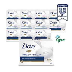 도브 화이트 뷰티바 비누 대용량 135g x 12개