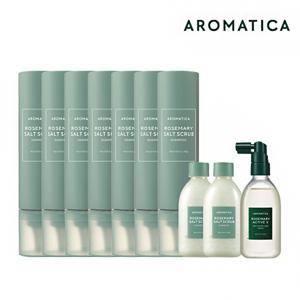 최화정쇼단독/로즈마리 솔트샴푸 (대7+중2)+헤어두피토닉1개.