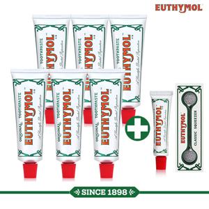 오리지널 치약 120g 6개 + 치약 20g 1개 + 스퀴저 1개