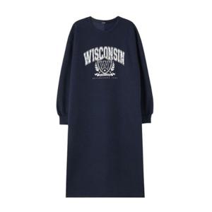 [정상가 49,900원]기모 맨투맨 롱원피스_AQ4WOC40