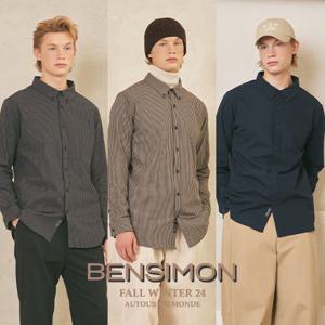 남성 깅엄 체크 셔츠 3종_667112