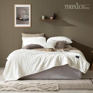 더플레오 SK 니트 극세사 담요 3종