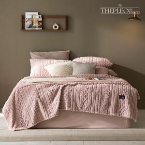 더플레오 Q 니트 극세사 담요 3종