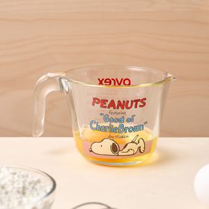 스누피 파이렉스 계량컵 스누피 in PINK 250ml