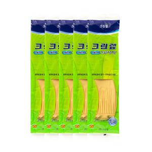 크린랩 고무장갑 식품전용 특대 아이보리