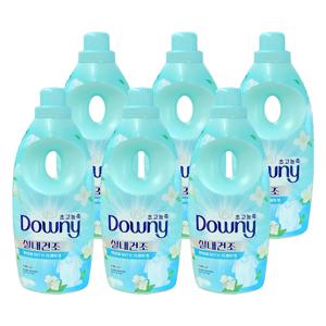 초고농축 섬유유연제 엑스퍼트 실내건조 1L x6개