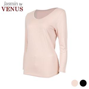 [하프클럽]  자스민 여성 발열 기모 내의 상의 4124C