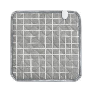 한일좋은자리 탄소 카본 전기방석 1인용 패턴그레이 45X45