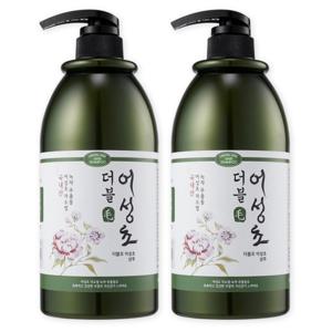 더블모 어성초 약산성 샴푸 대용량 1000ml x2개 / 두피, 탈모 증상 케어