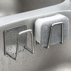 첩착식 스텐 수세미 걸이 거치대 받침대