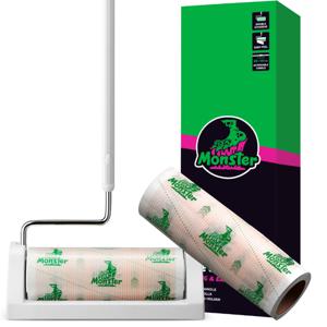 초강력 이지컷팅 마루용 돌돌이 테이프 클리너 롱밀대 + 전용거치대 + 리필 2P 세트