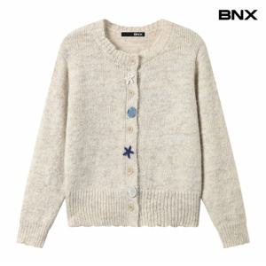 정상가:69,000원 ㅣ 오션믹스 버튼 포인트 니트 가디건 (BX3CD029L0)