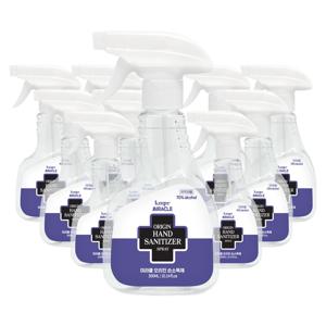 미라클 오리진 스프레이 손소독제 300ml10개 재고정리 세정 소독 차단 방역