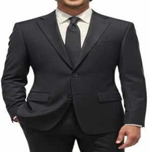 F/W 시즌 프리미엄 라인 다크 그레이 울 혼방 조직감 스판 수트 PJJ1100