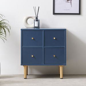 파로마 솔트 리노 4칸서랍 침실 침대 협탁 mwg059