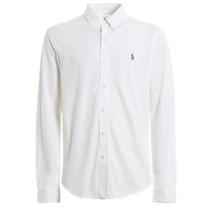 23SS 포니 자수 옥스포드 셔츠 화이트 710728724 001