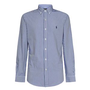 23FW 포니자수 슬림핏 스트라이프 셔츠 710832480 008