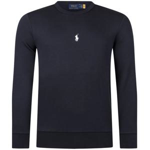 23FW 화이트 포니 자수 맨투맨 블랙 710881507 004