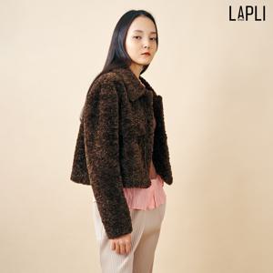 [최초가 329000원] 시어링 카라넥 크롭 자켓_LWFAW323005