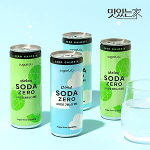 슈가로로 부드러운 소다제로 구름12캔+메론18캔 [총 30캔]