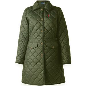 24FW 포니 다이아몬드 퀄팅 롱 자켓 211940997 003