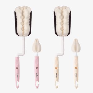 젖병솔세트 (젖병솔 + 젖꼭지솔 구성)