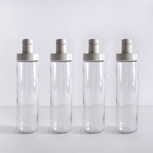보타 자동개폐 원형 오일병 500ml 4p 세트 소스병 양념통