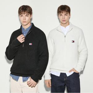 [정상가: 198,000] 타미진스 쿼터 집 배지 스웨터 2종 택1 (T32E7KTO43TMT1)