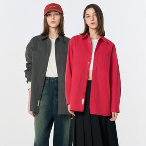 UNISEX 워시드 워크 셔츠 [4COL] / SBD4U03010