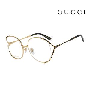 (국내당일출고)  명품 안경테 GG0596OA 001 라운드 메탈 남자 여자 안경