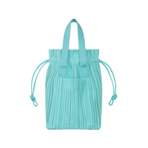 플리츠플리즈 PLEATS TOTE BAG 아쿠아 블루