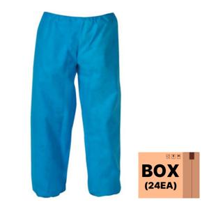 크린가드 보호복 A30 바지 하늘색 XL 특대형 43122 24개입 1박스 일회용작업복 방진복 방역복 방호복