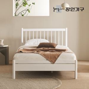 뉴피터 SE0 어린이 원목 저상형 침대 기본형 SS +순면메모리폼