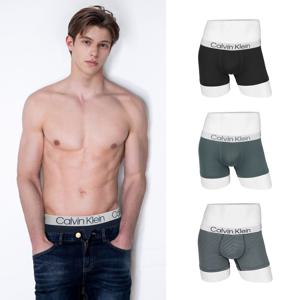 CK 언더웨어 남자 팬티 속옷 드로즈 사각 3장 세트 NP2851O