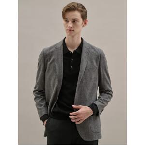 [Prestige] ZEGNA TROFEO 울캐시 혼방 해링본 재킷  그레이 (GA5911P113)